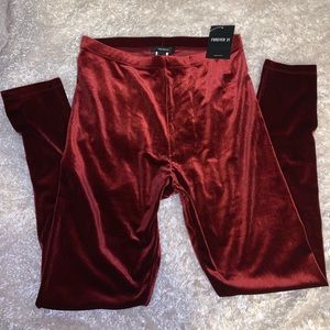 Velvet tights
